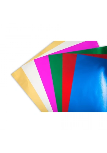 BİGPOİNT Alüminyum Folyo A4 Karışık 10 Renk