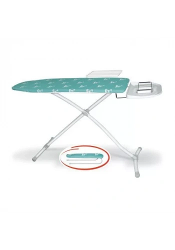 Silter SM/GZM 900 L Gazella Squad Ev Tipi Ütü Masası - Çamaşırlıklı, Kol Aparatlı, Silikon Altlıklı