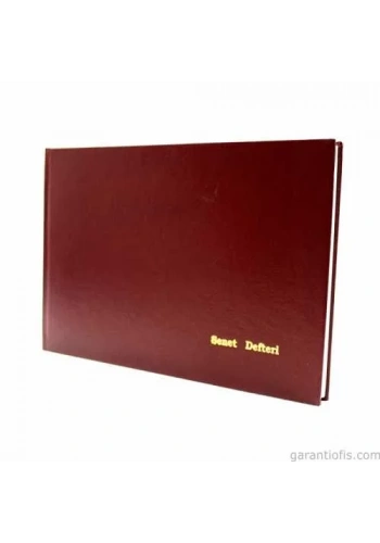 Dilman Senet Kayıt Defteri (17 x 24 cm - 96 Yaprak)