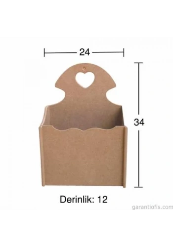 Hobi-Art KP 125 Dekoratif Ahşap Obje