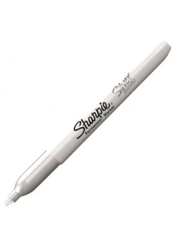 Sharpie Gümüş Metalik Markör Kalemi (Silver Metalic)