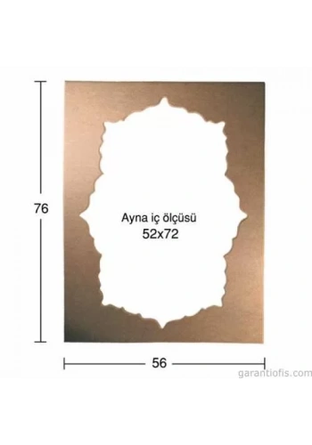 Hobi-Art AY 137 Boyanabilir Ahşap Ayna Çerçevesi