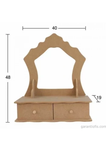 Hobi-Art AY 144 Boyanabilir Ahşap Ayna Çerçevesi