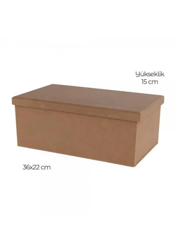 Hobi-Art KU 210 Boyanabilir Ahşap Kutu