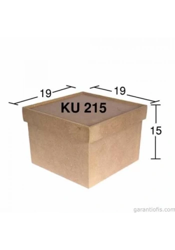 Hobi-Art KU 215 Boyanabilir Ahşap Kutu