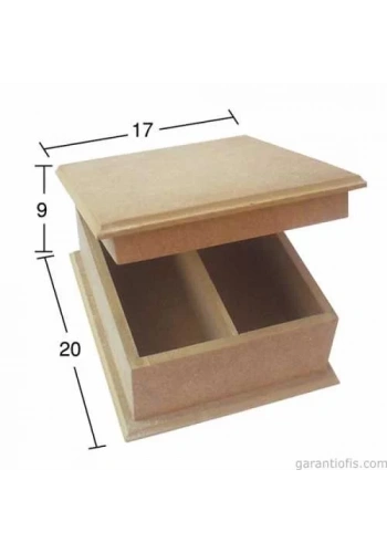 Hobi-Art KU 221 Boyanabilir Ahşap Kutu