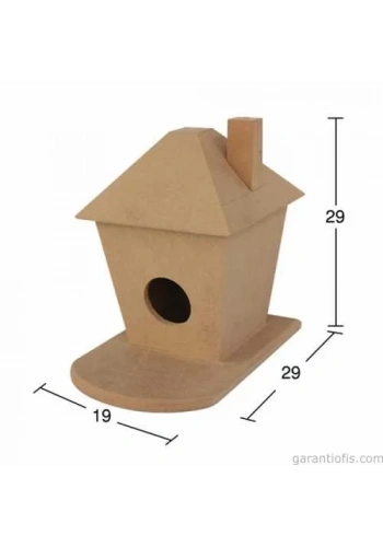Hobi-Art KU 223 Boyanabilir Ahşap Kutu