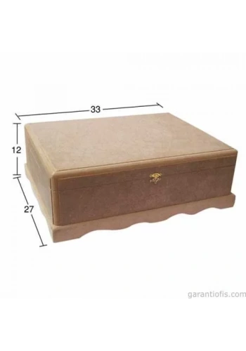 Hobi-Art KU 247 Boyanabilir Ahşap Kutu