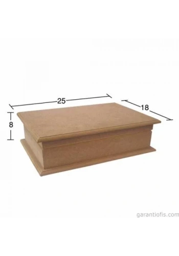 Hobi-Art KU 252 Boyanabilir Ahşap Kutu