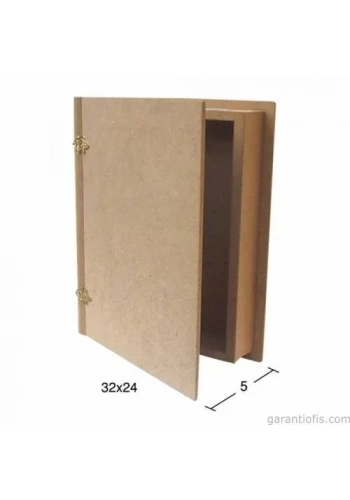 Hobi-Art KU 253 Boyanabilir Ahşap Kutu