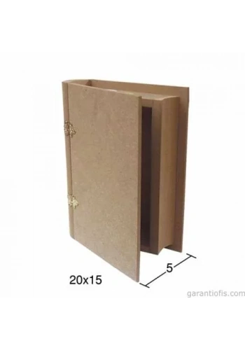 Hobi-Art KU 255 Boyanabilir Ahşap Kutu