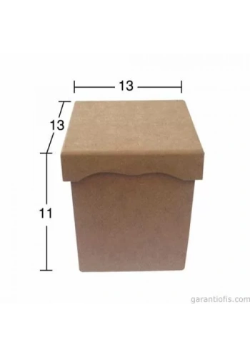 Hobi-Art KU 265 Boyanabilir Ahşap Kutu