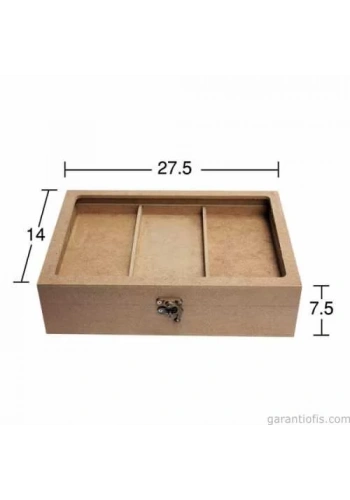 Hobi-Art KU 299 Boyanabilir Ahşap Kutu