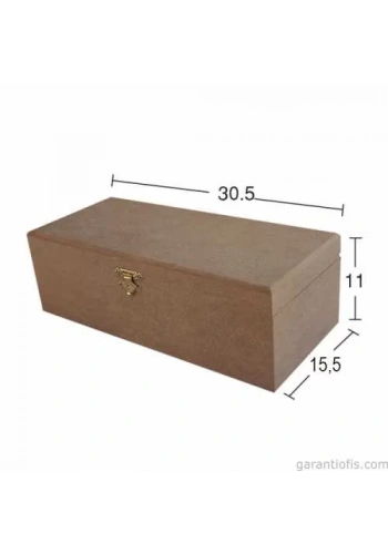 Hobi-Art KU 340 Boyanabilir Ahşap Kutu