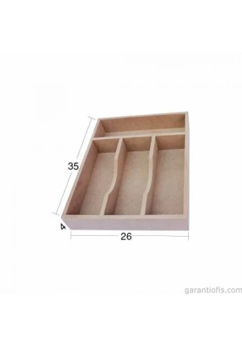 Hobi-Art KU 351 Boyanabilir Ahşap Kutu