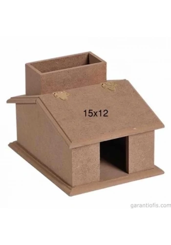 Hobi-Art F 769 Dekoratif Ahşap Kalemlik Obje