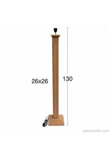 Hobi-Art ŞA 172 Dekoratif Ahşap Şamdan