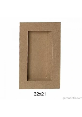 Hobi-Art PA 244 Boyanabilir Dekoratif Ahşap Pano