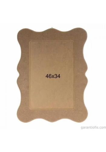 Hobi-Art PA 231 Boyanabilir Dekoratif Ahşap Pano