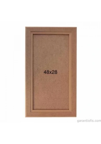 Hobi-Art PA 245 Boyanabilir Dekoratif Ahşap Pano