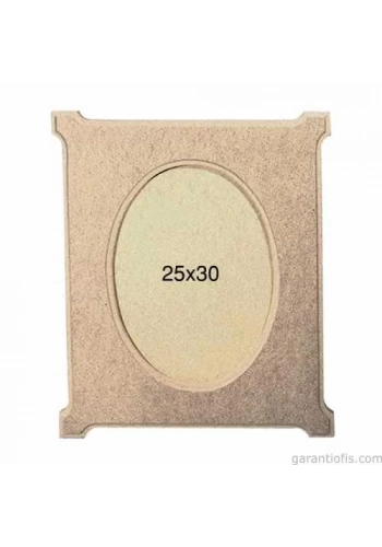 Hobi-Art ÇER 121 Dekoratif Ahşap Resim Çerçevesi