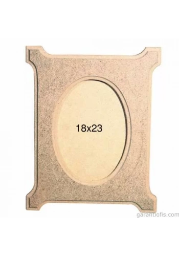 Hobi-Art ÇER 124 Dekoratif Ahşap Resim Çerçevesi