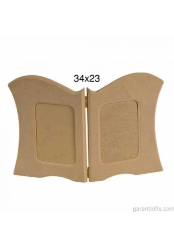 Hobi-Art ÇER 139 Çiftli Ahşap Resim Çerçevesi