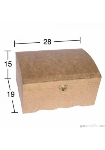 Hobi-Art SA 413 Boyanabilir Ahşap Sandık