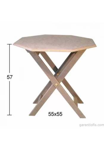 Hobi-Art SP 539 Ham Ahşap Dekoratif Sehpa