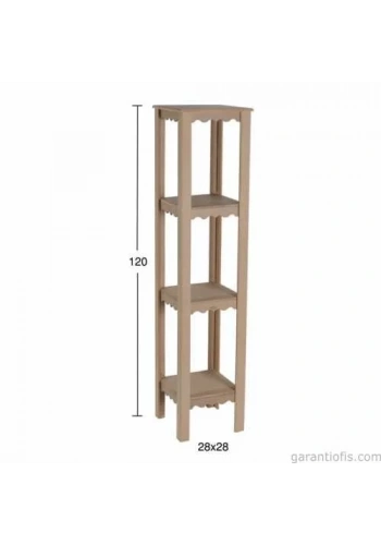 Hobi-Art SP 554 Ham Ahşap Dekoratif Sehpa