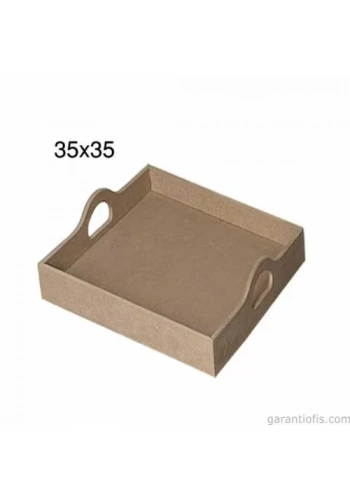 Hobi-Art T 681 Ahşap Dekoratif Tepsi Obje