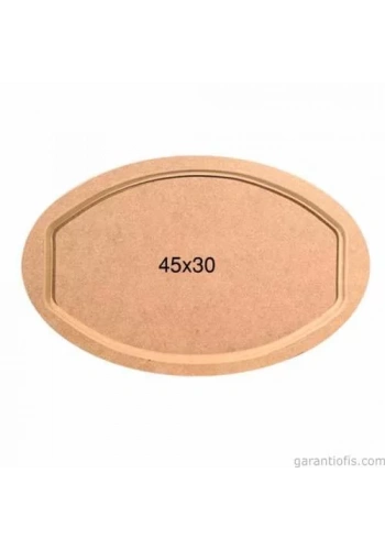 Hobi-Art T 695 Ahşap Dekoratif Tepsi Obje