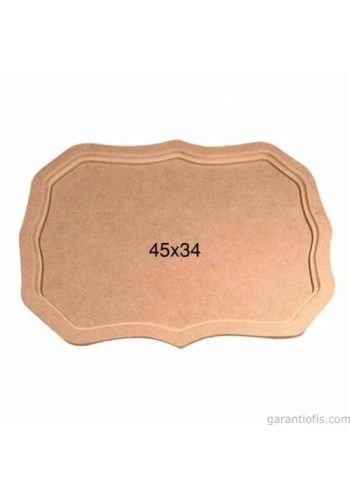 Hobi-Art T 696 Ahşap Dekoratif Tepsi Obje