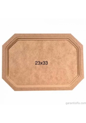 Hobi-Art T 700 Ahşap Dekoratif Tepsi Obje