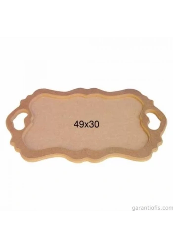 Hobi-Art T 701 Ahşap Dekoratif Tepsi Obje