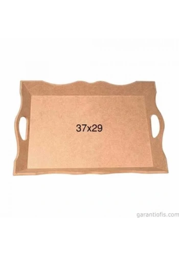 Hobi-Art T 706 Ahşap Dekoratif Tepsi Obje