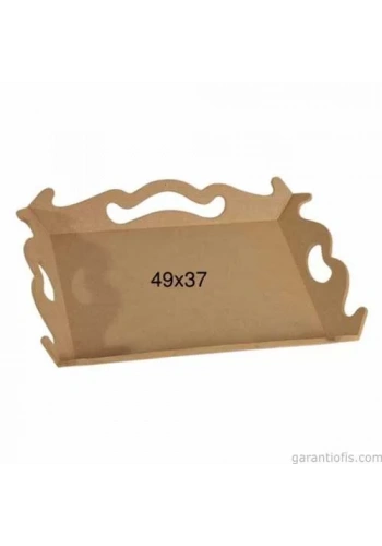 Hobi-Art T 708 Ahşap Dekoratif Tepsi Obje