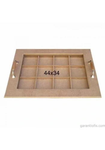 Hobi-Art T 710 Ahşap Dekoratif Tepsi Obje