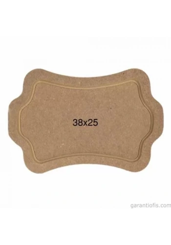 Hobi-Art T 720 Ahşap Dekoratif Tepsi Obje