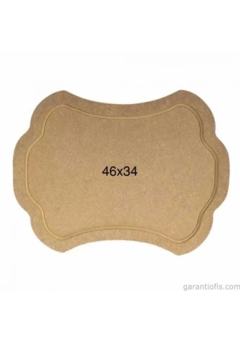 Hobi-Art T 719 Ahşap Dekoratif Tepsi Obje