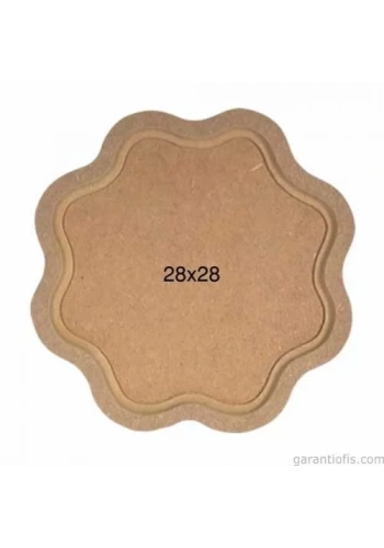 Hobi-Art T 723 Ahşap Dekoratif Tepsi Obje