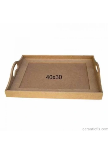 Hobi-Art T 727 Ahşap Dekoratif Tepsi Obje