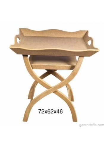 Hobi-Art T 735 Ahşap Dekoratif Tepsi Obje