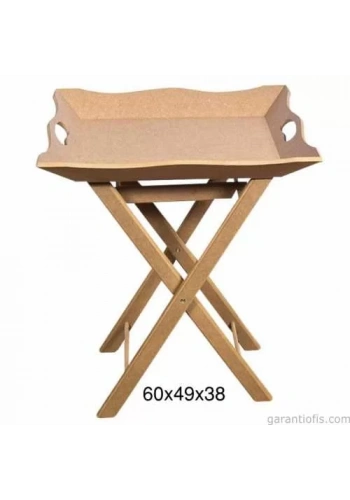 Hobi-Art T 736 Ahşap Dekoratif Tepsi Obje