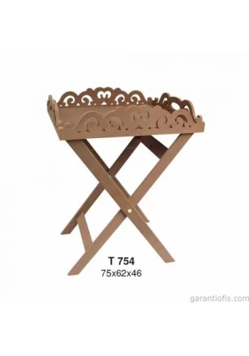 Hobi-Art T 754 Ahşap Dekoratif Tepsi Obje