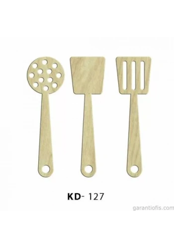 Hobi-Art KD 127 Dekoratif Mini Ahşap Obje