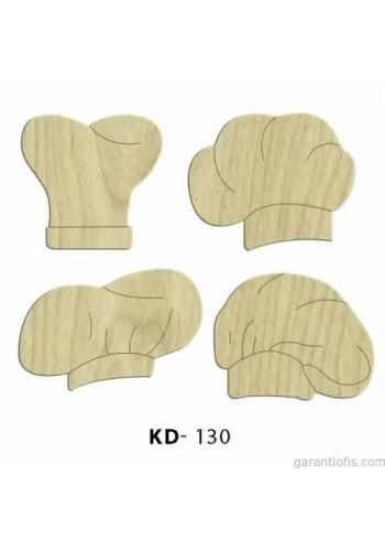 Hobi-Art KD 130 Dekoratif Mini Ahşap Obje