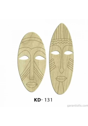 Hobi-Art KD 131 Dekoratif Mini Ahşap Obje