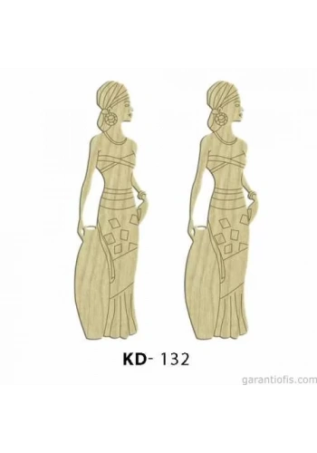 Hobi-Art KD 132 Dekoratif Mini Ahşap Obje
