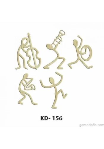 Hobi-Art KD 156 Dekoratif Mini Ahşap Obje